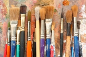 paint brushes small